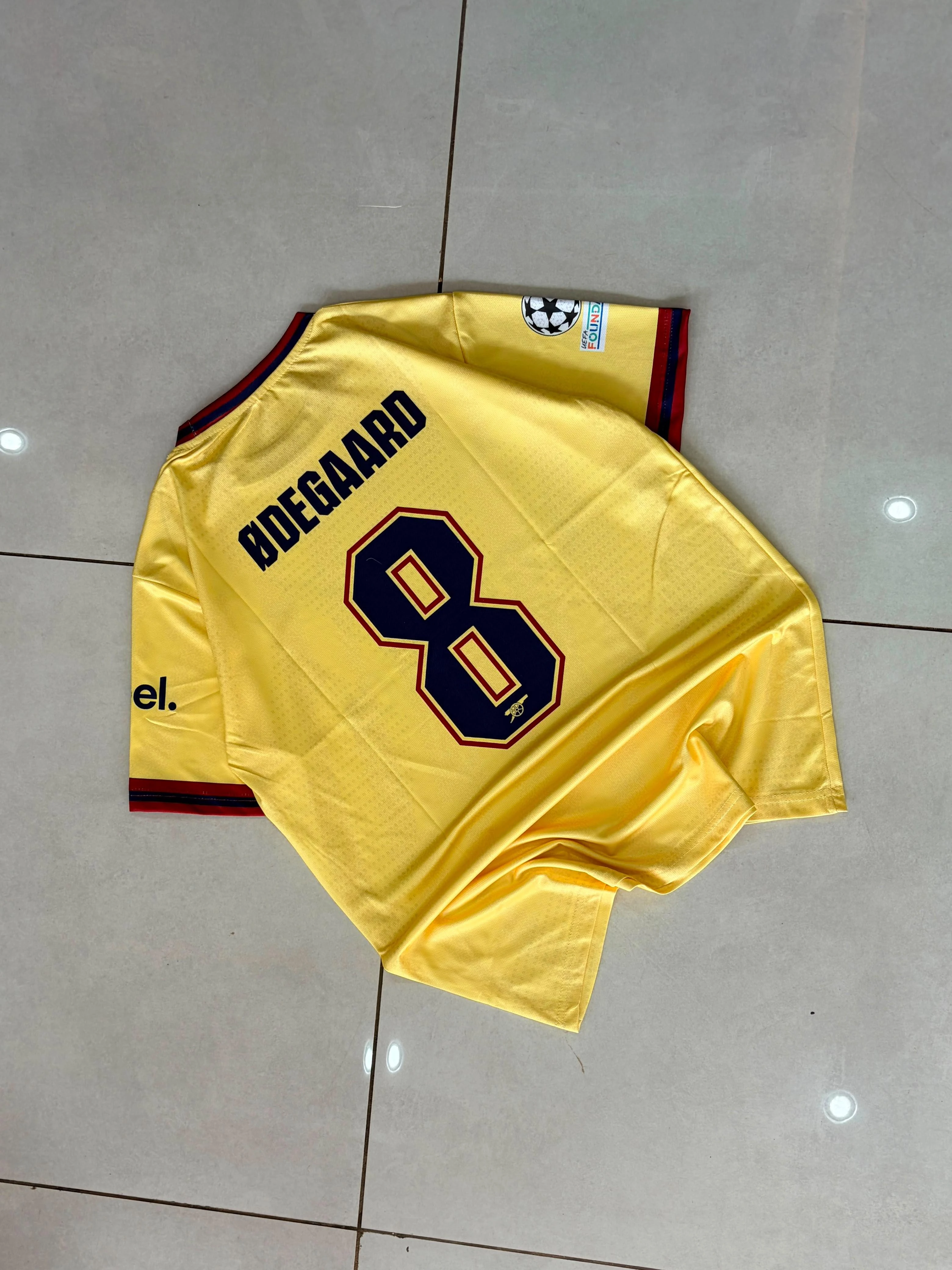 Arsenal 26/27 Away (Yellow) Kit - Odegaard #8 (Edition 2) preview 2