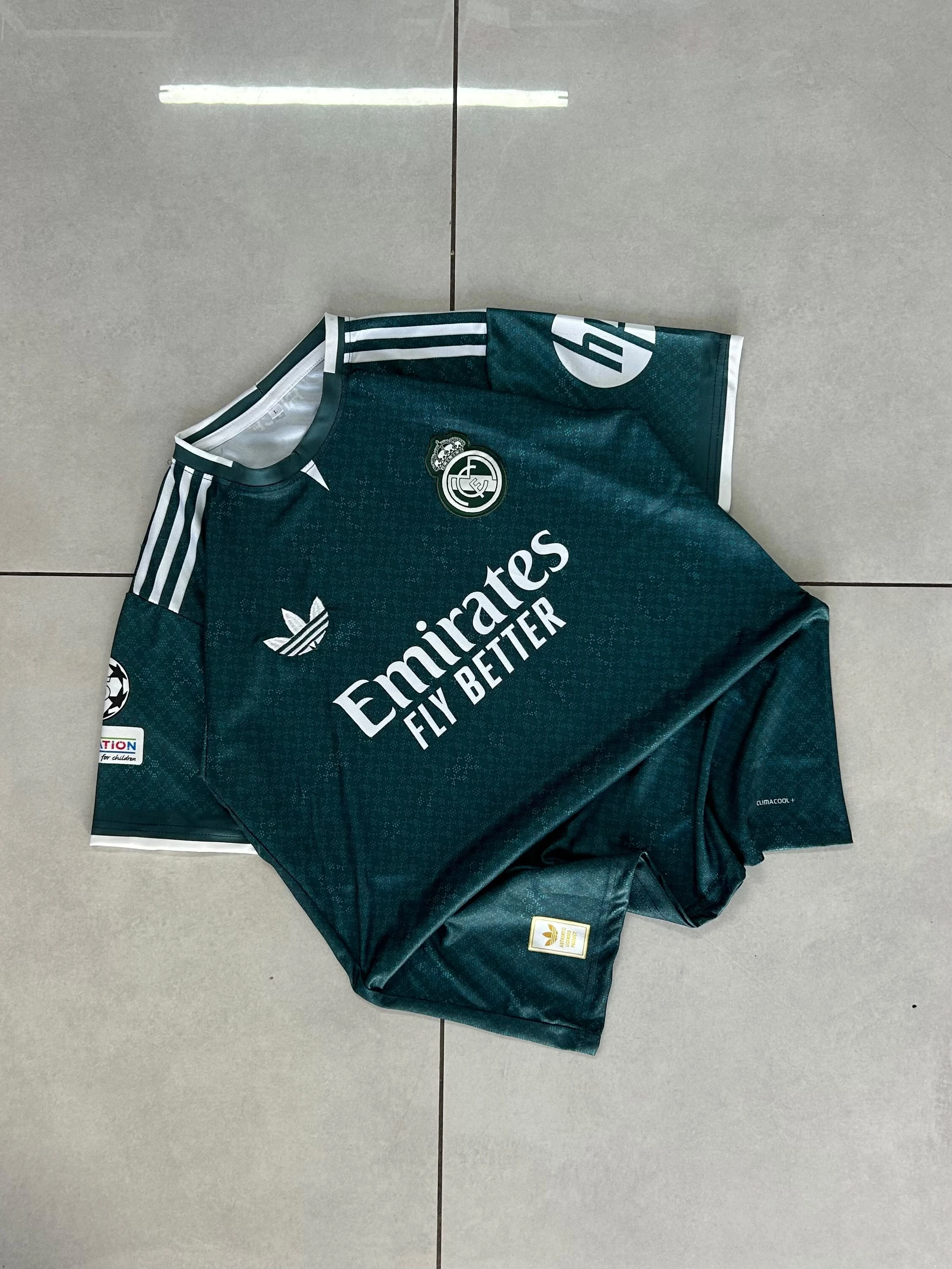 Real Madrid 26/27 Third (Dark Green) Kit - Vini Jr #7 - View 1