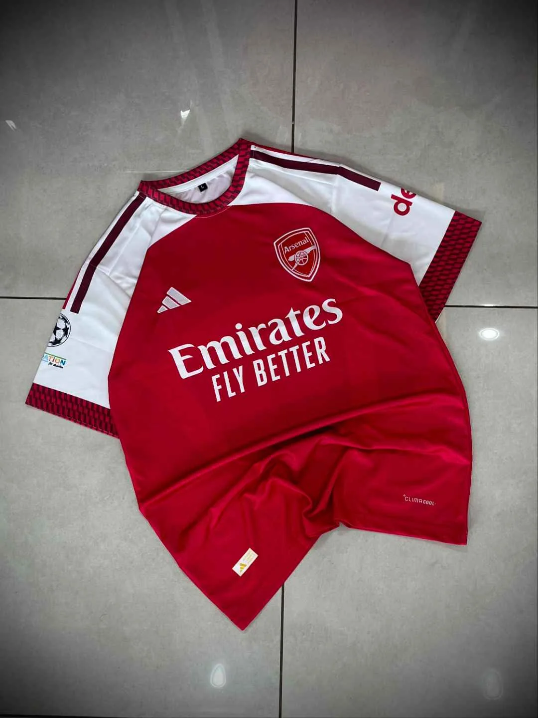 Arsenal 26/27 Home Kit - Saka #7 - View 1