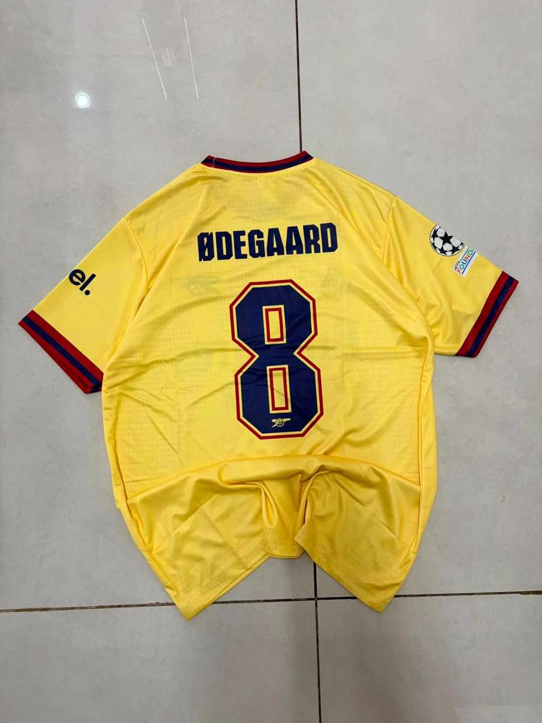 Arsenal 26/27 Canary Yellow Third - Ødegaard #8 preview 2