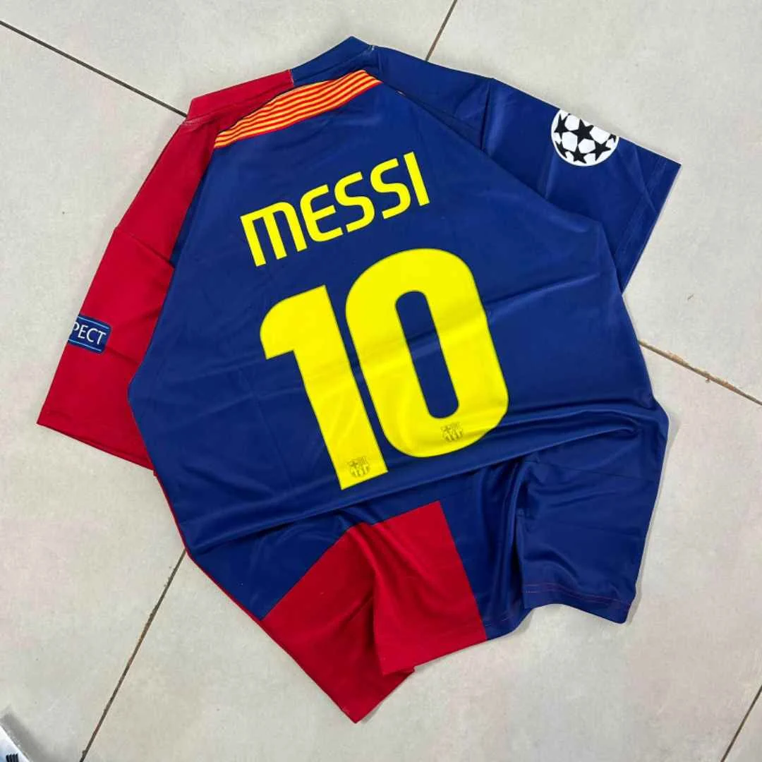 Barcelona 2008/09 UCL Final Roma - Messi #10 view 2