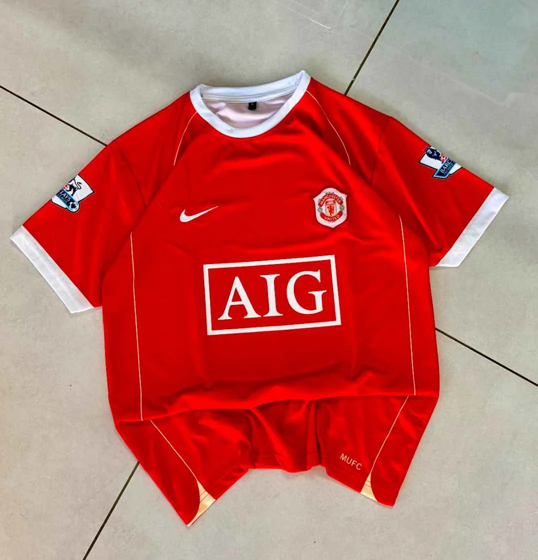 Manchester United 2007/08 Home Retro - Ronaldo #7 - View 1