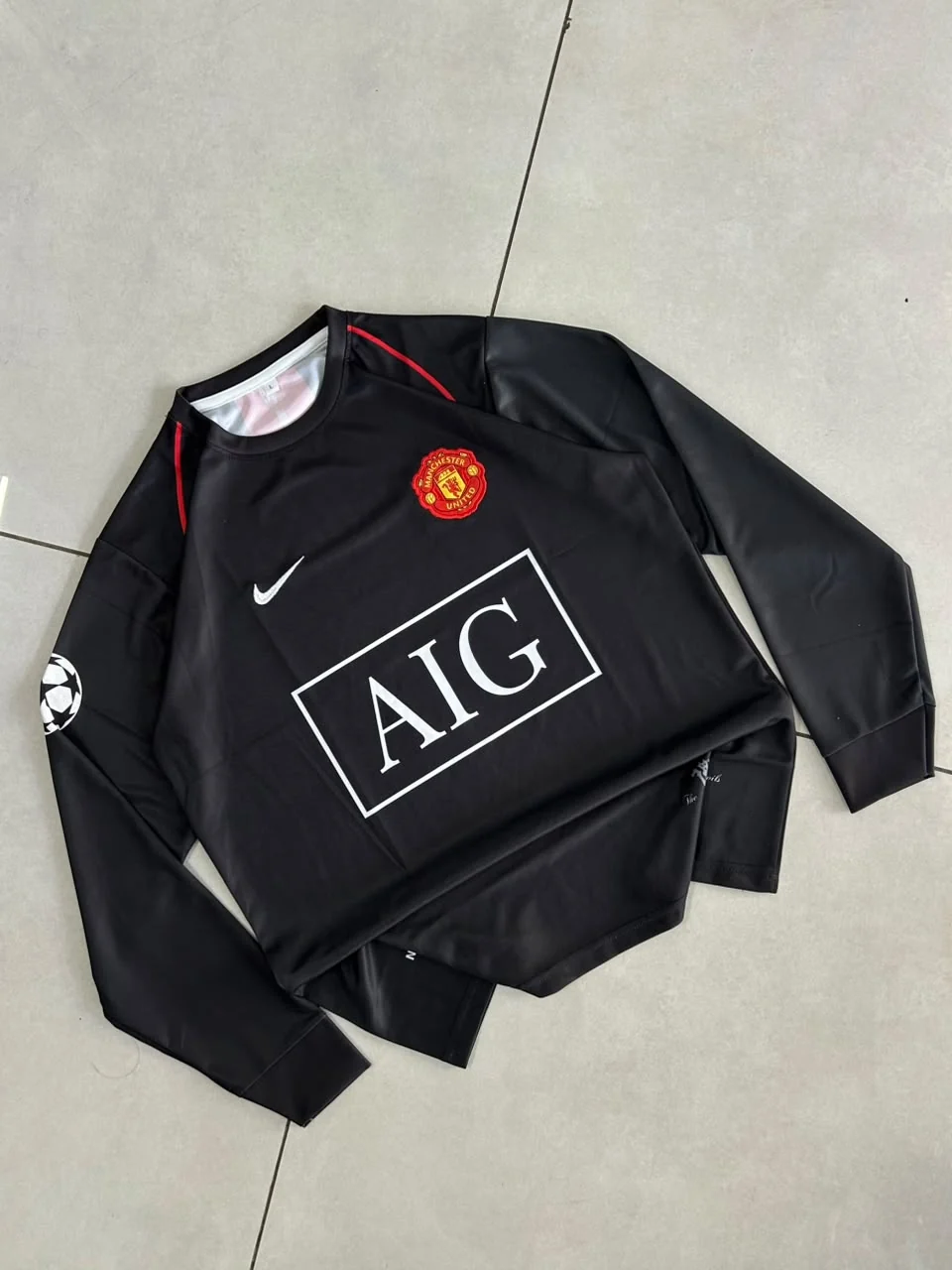 Manchester United 2007/08 Away Full Sleeve - Ronaldo #7 - View 1