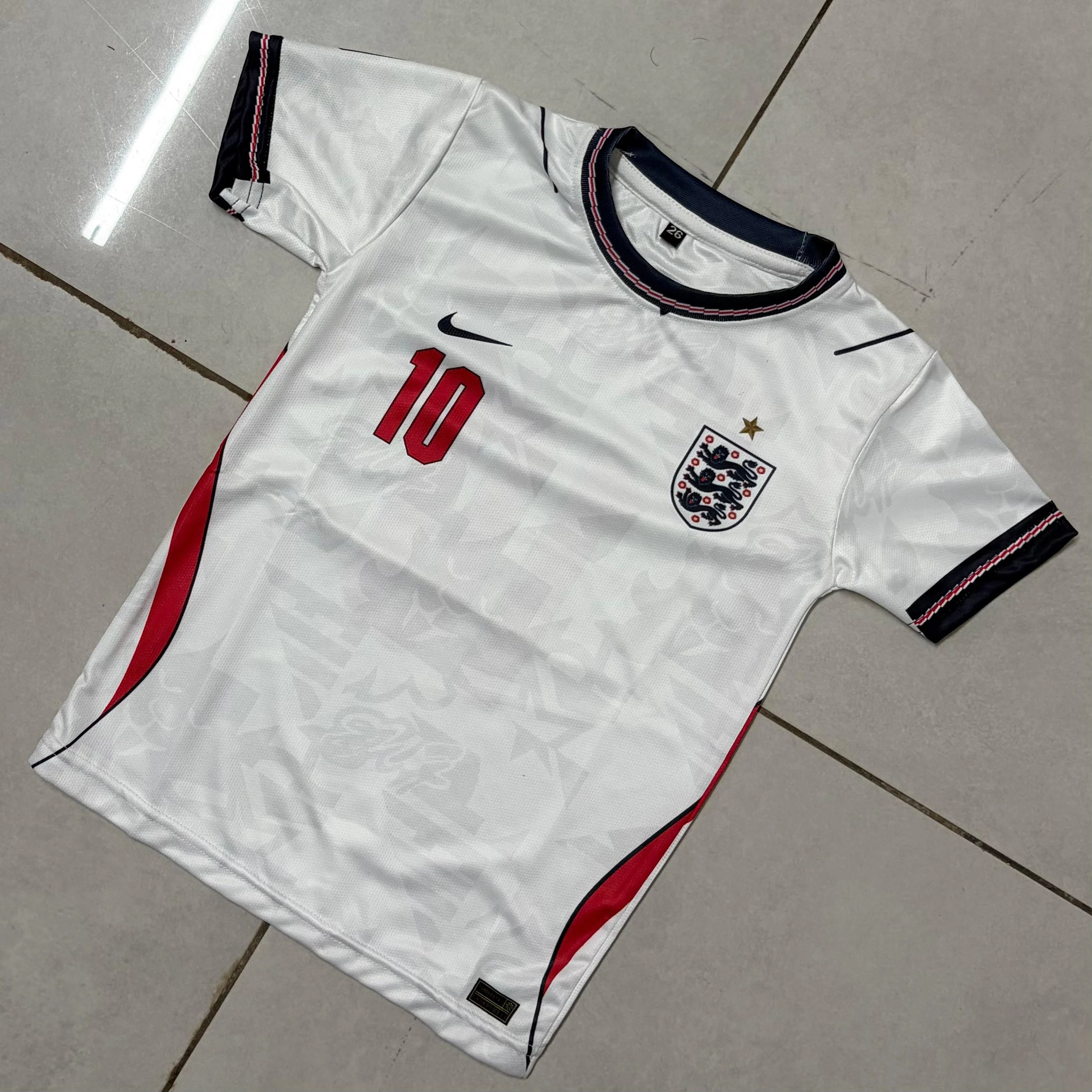Kids - England Home Kit - Bellingham #10 - View 1