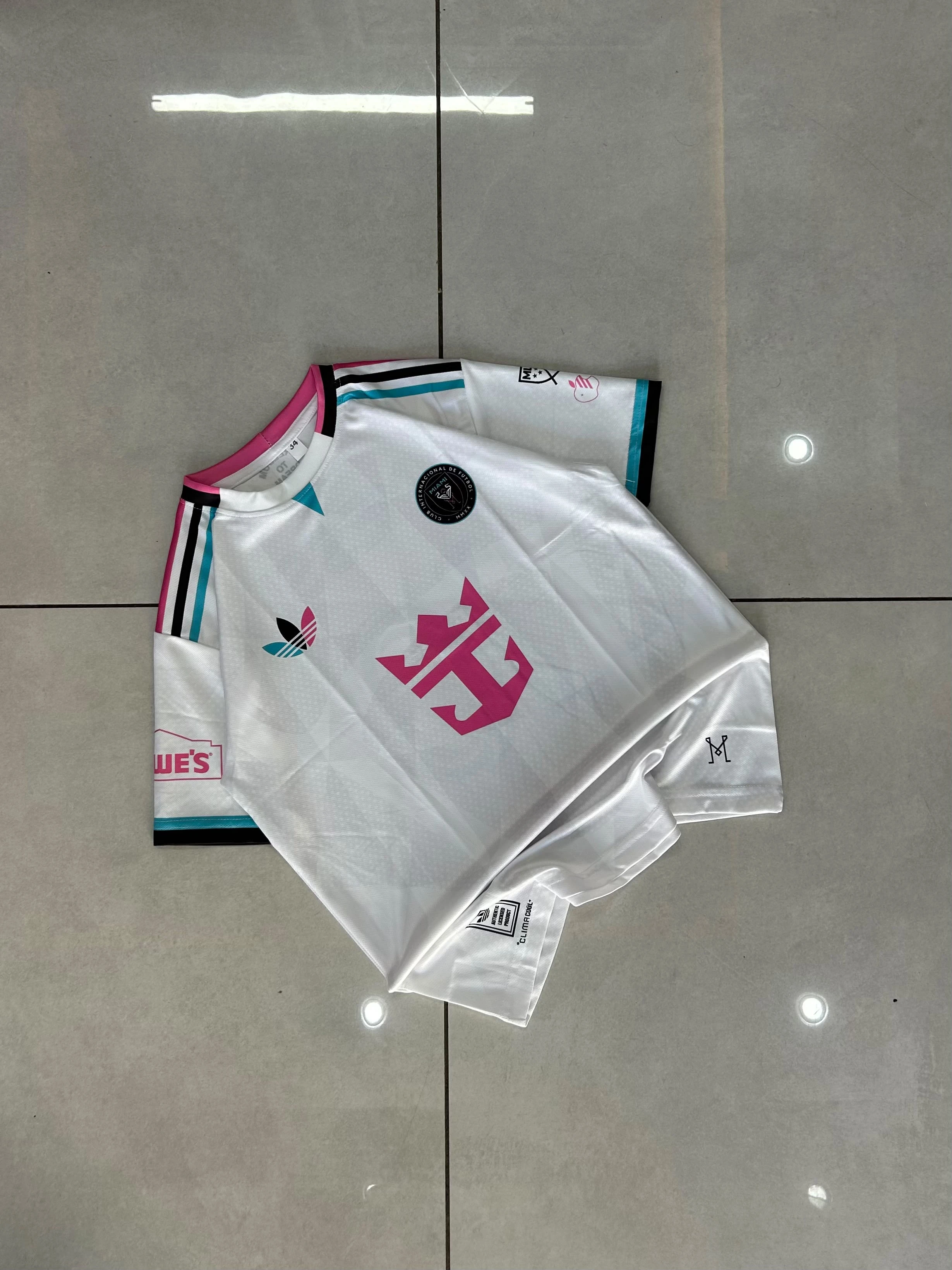 Kids - Inter Miami Third (Teal/White) Kit - Messi #10 - View 1