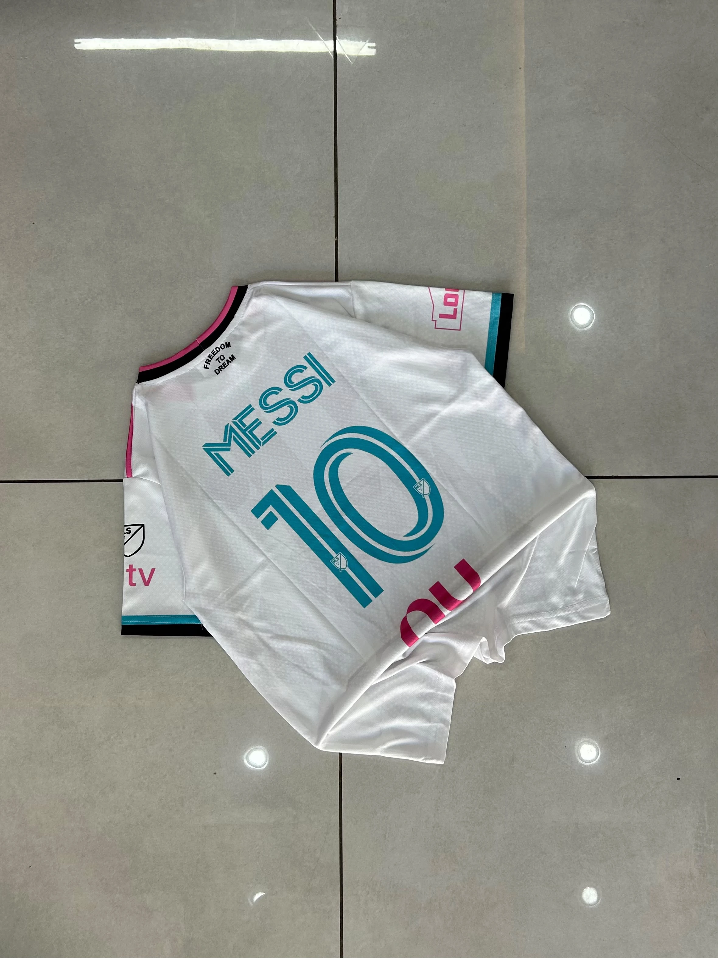 Kids - Inter Miami Third (Teal/White) Kit - Messi #10 preview 2