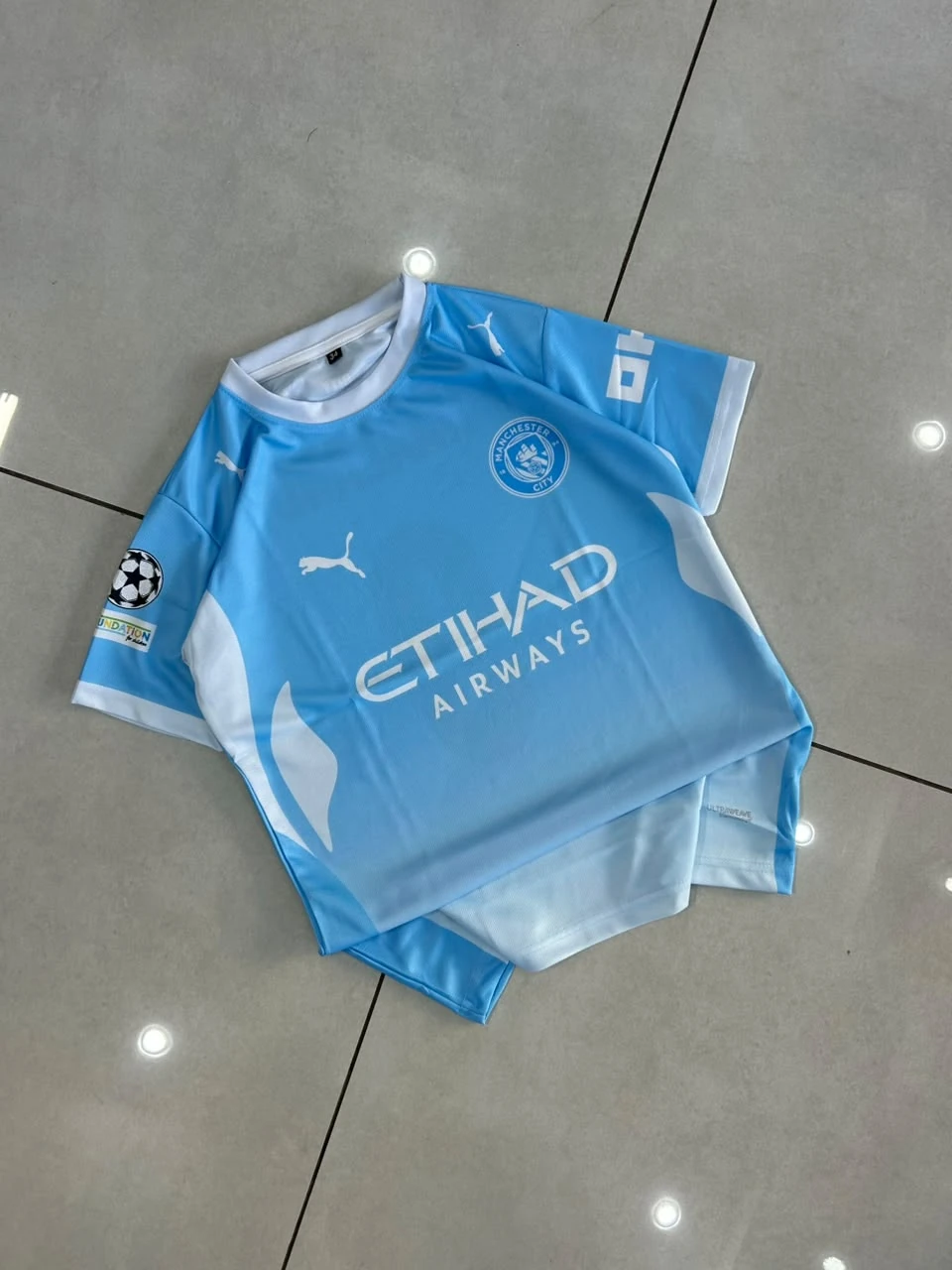 Kids - Manchester City Home Kit - Haaland #9 - View 1