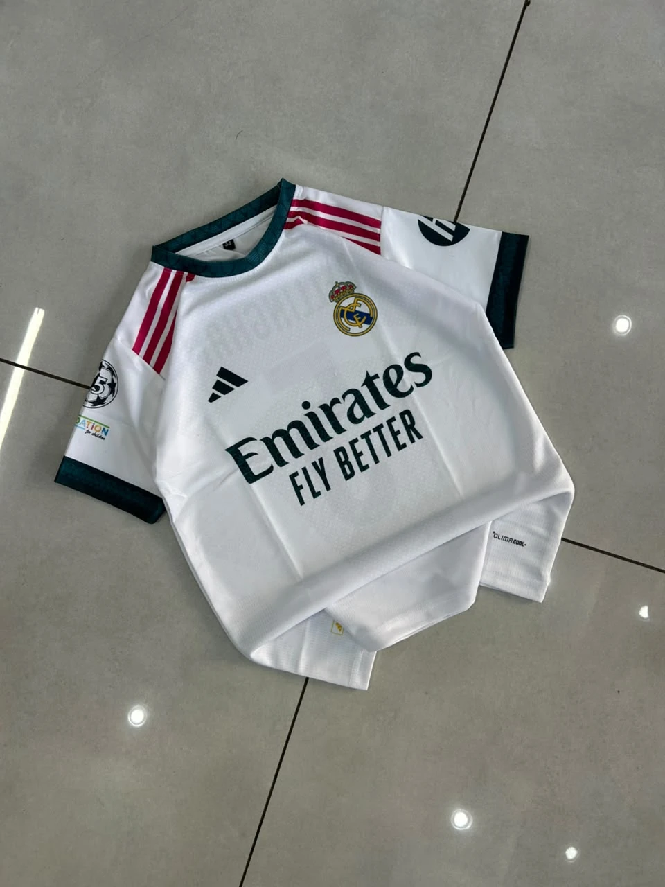Kids - Real Madrid Home Kit - Mbappe #10 - View 1