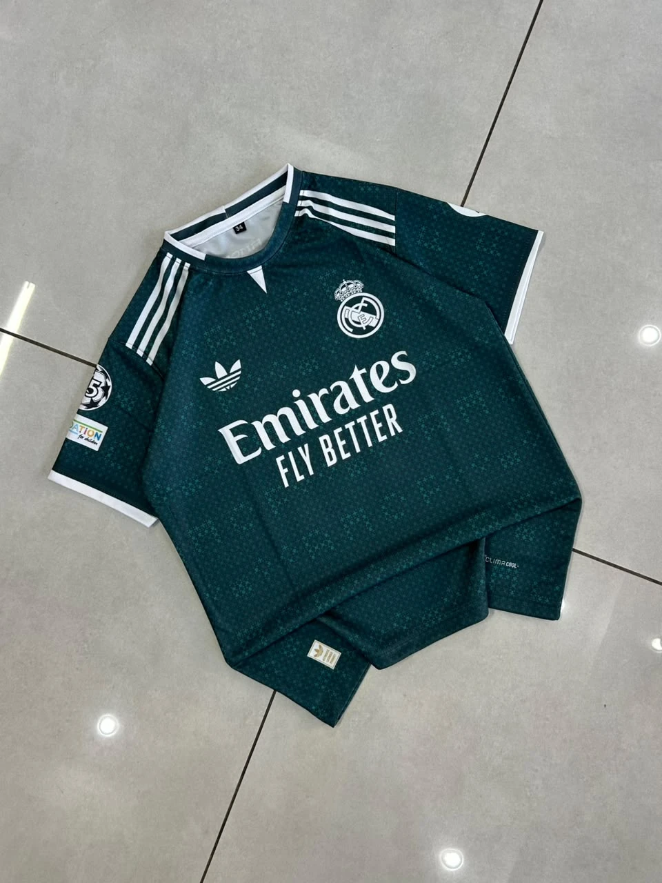 Kids - Real Madrid Third (Dark Green) Kit - Mbappe #10 - View 1