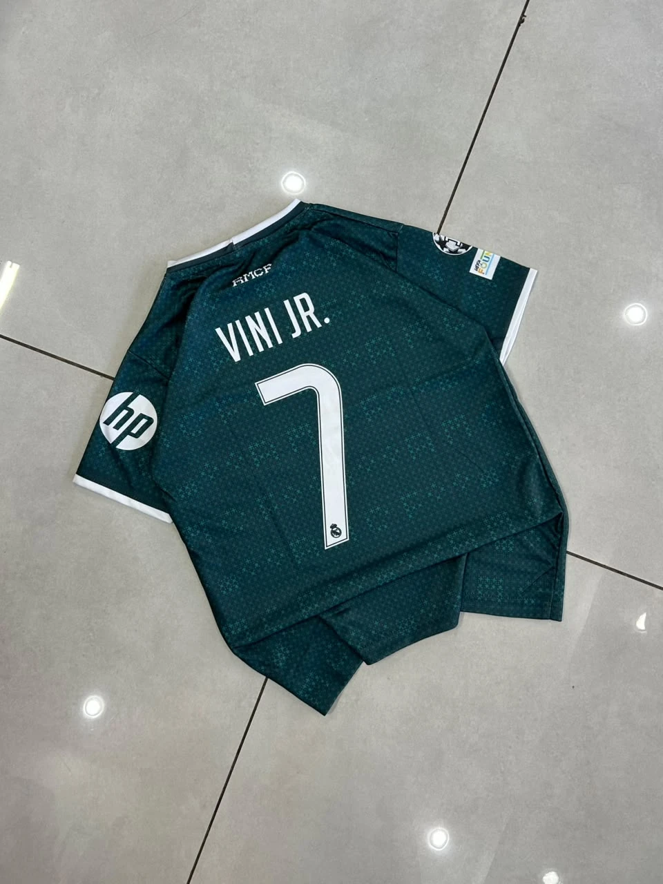 Kids - Real Madrid Third (Dark Green) Kit - Vini Jr #7 preview 2