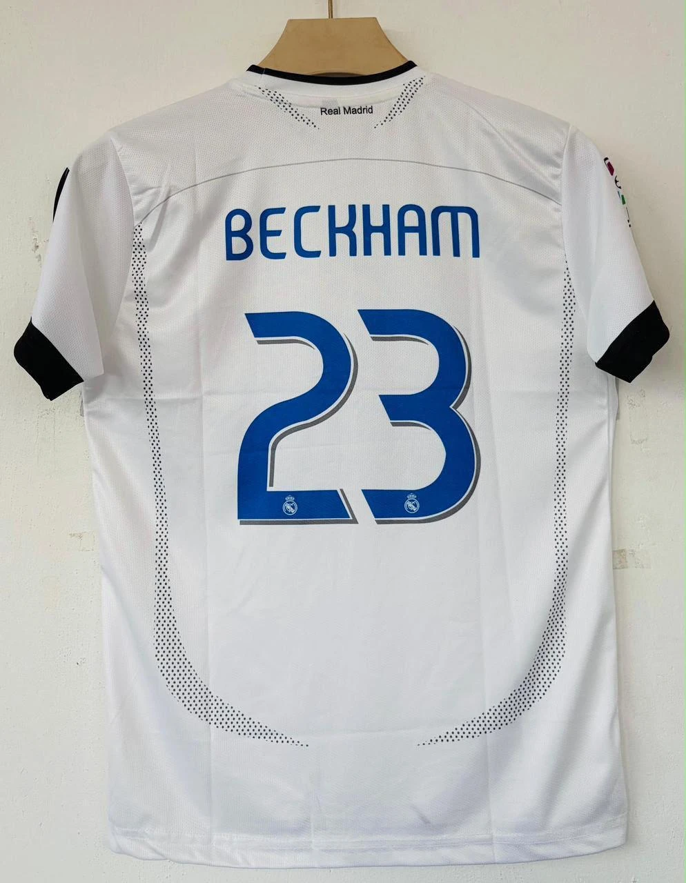 Kids - Retro - Real Madrid Home (White BenQ Siemens) - Beckham #23 (Edition 2) preview 2
