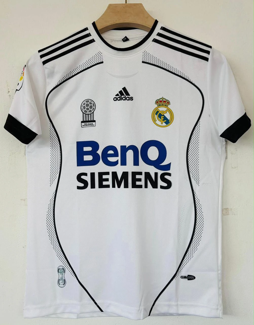 Kids - Retro - Real Madrid Home (White BenQ Siemens) - Beckham #23 (Edition 2) - View 1