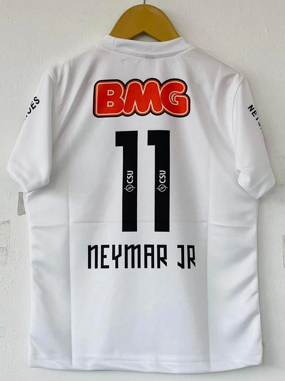 Kids - Retro - Santos Centenary (White/Black) - Neymar Jr #11 (Edition 2) preview 2