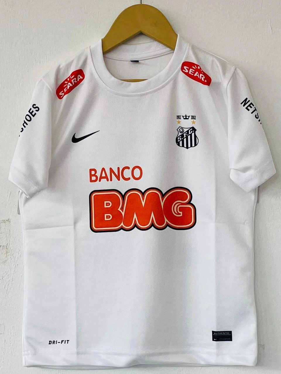 Kids - Retro - Santos Centenary (White/Black) - Neymar Jr #11 (Edition 2) - View 1