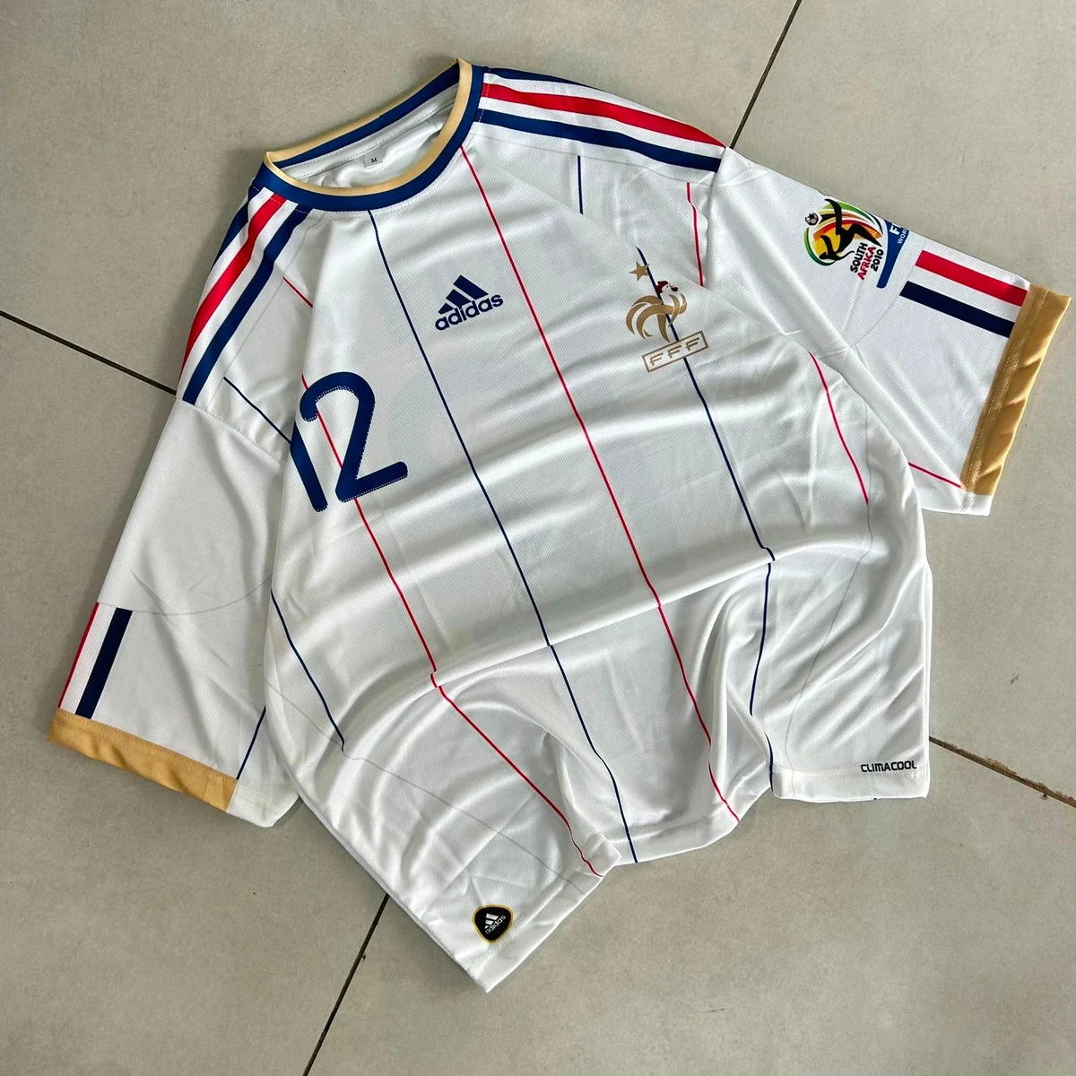 France 2006 World Cup Away Retro Oversized - Henry #12 - View 1