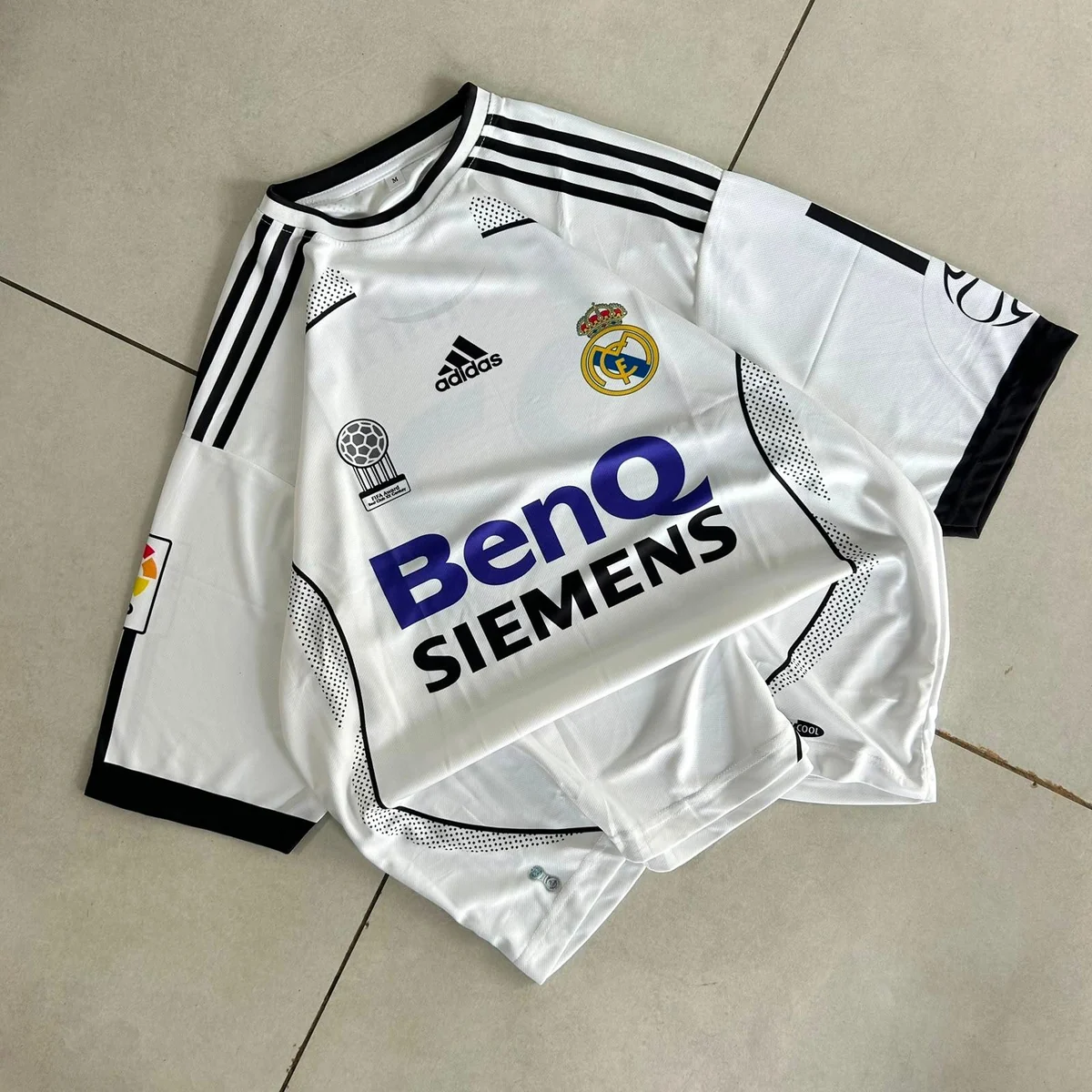 Real Madrid 2006/07 Home Retro Oversized - Beckham #23 view 1