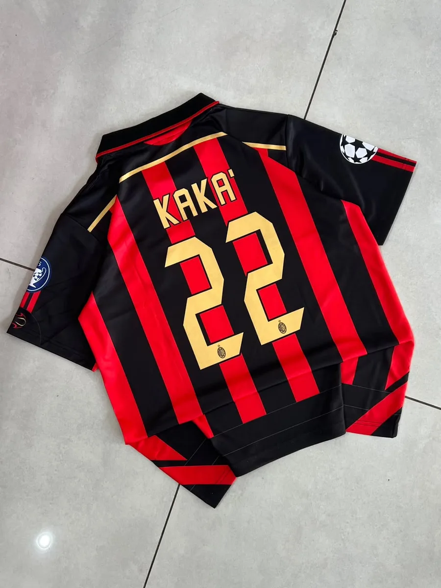 Retro - AC Milan 2006-07 Home (Collar Edition) - Kaká #22 preview 2