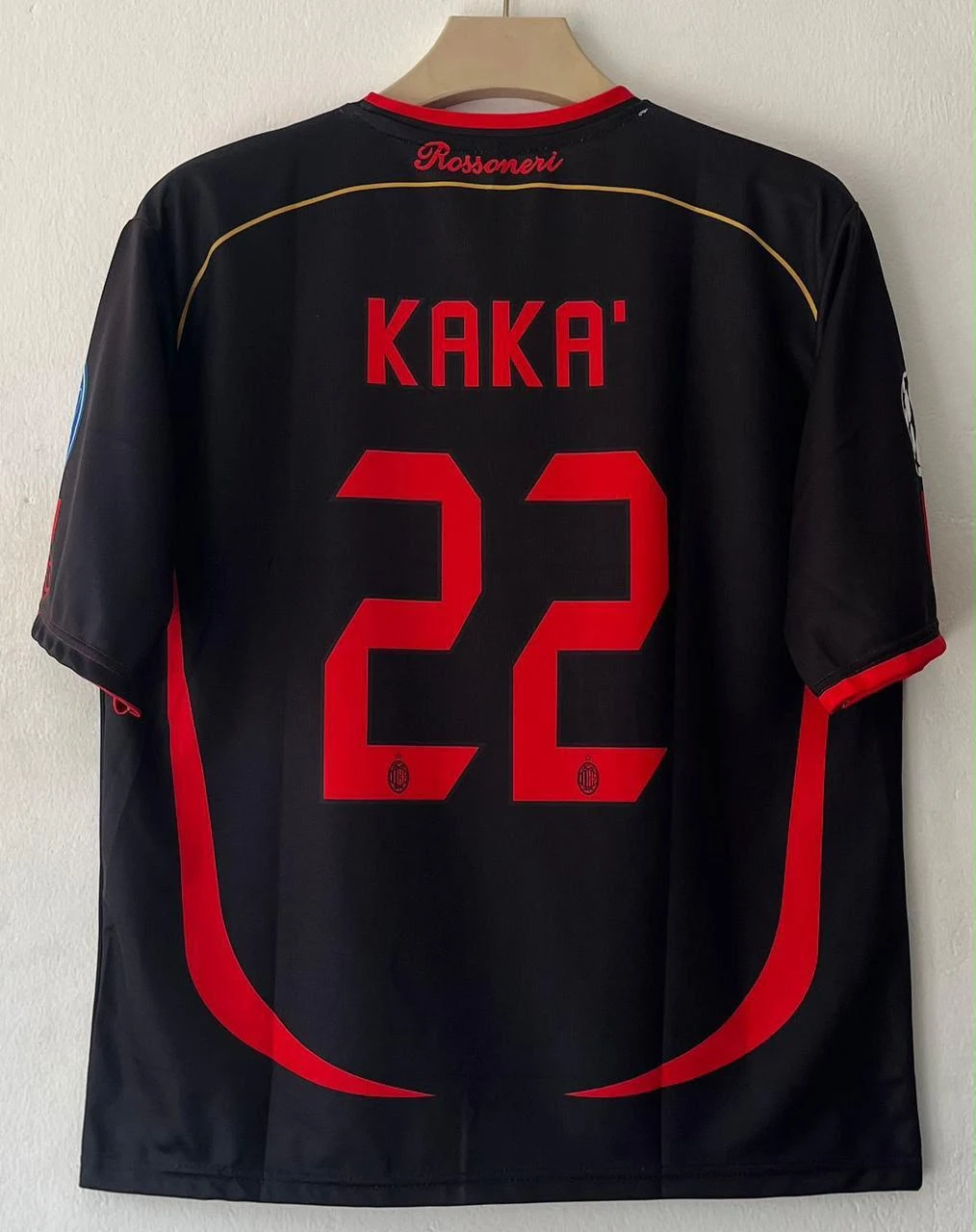 Retro - AC Milan 2006-07 Third (Black Bwin) - Kaka #22 (Edition 2) preview 2