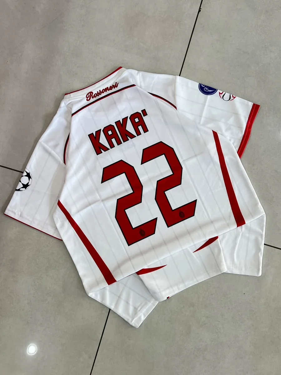Retro - AC Milan 2006-07 UCL Athens Final Away - Kaká #22 preview 2