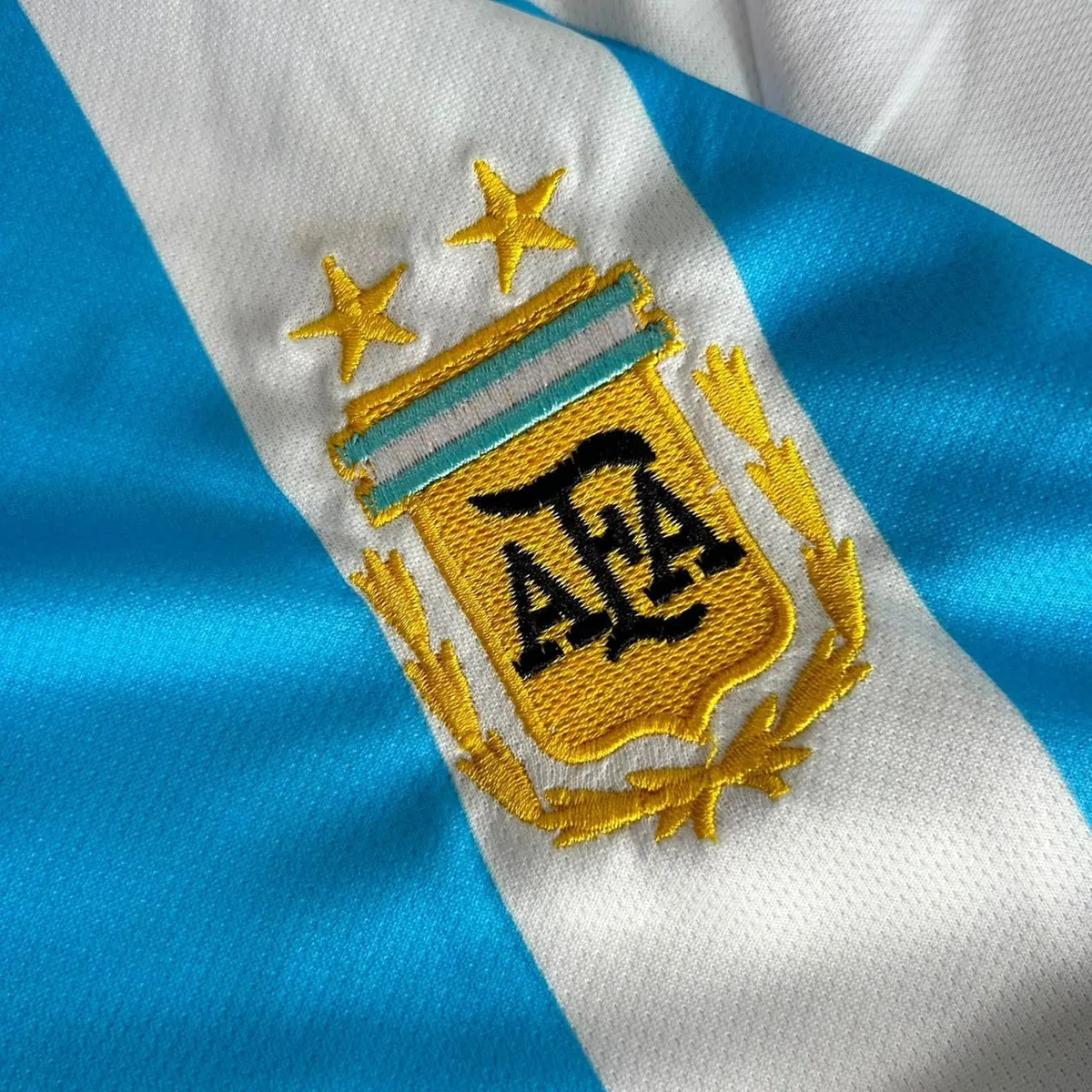 Argentina 2006 World Cup Home Retro - Messi #19 preview 3