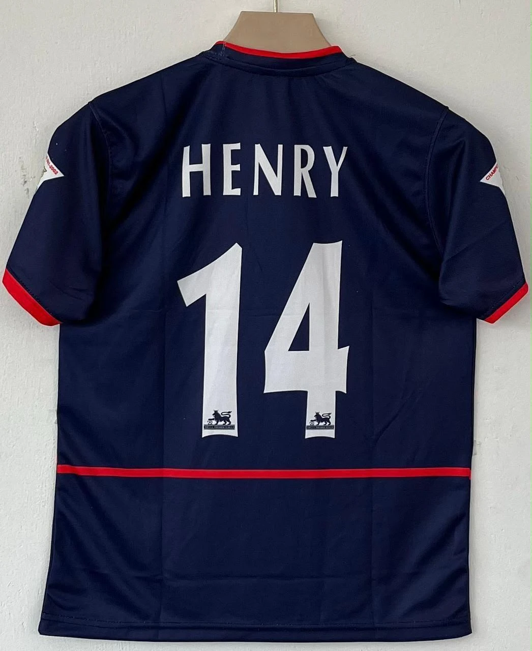 Retro - Arsenal 2002-03 O2 Away (Navy) - Henry #14 preview 2
