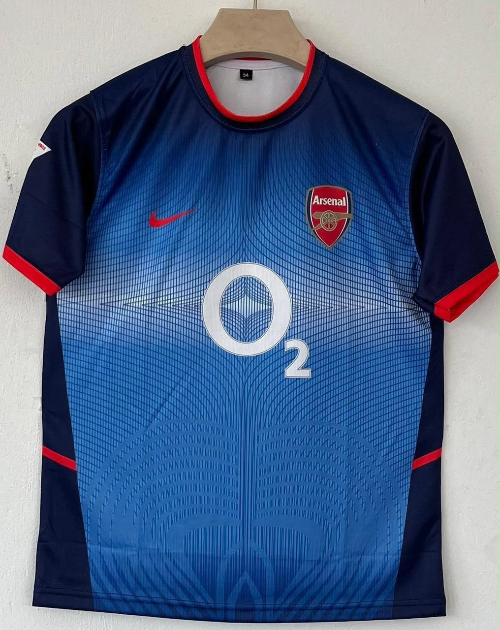 Retro - Arsenal 2002-03 O2 Away (Navy) - Henry #14 - View 1