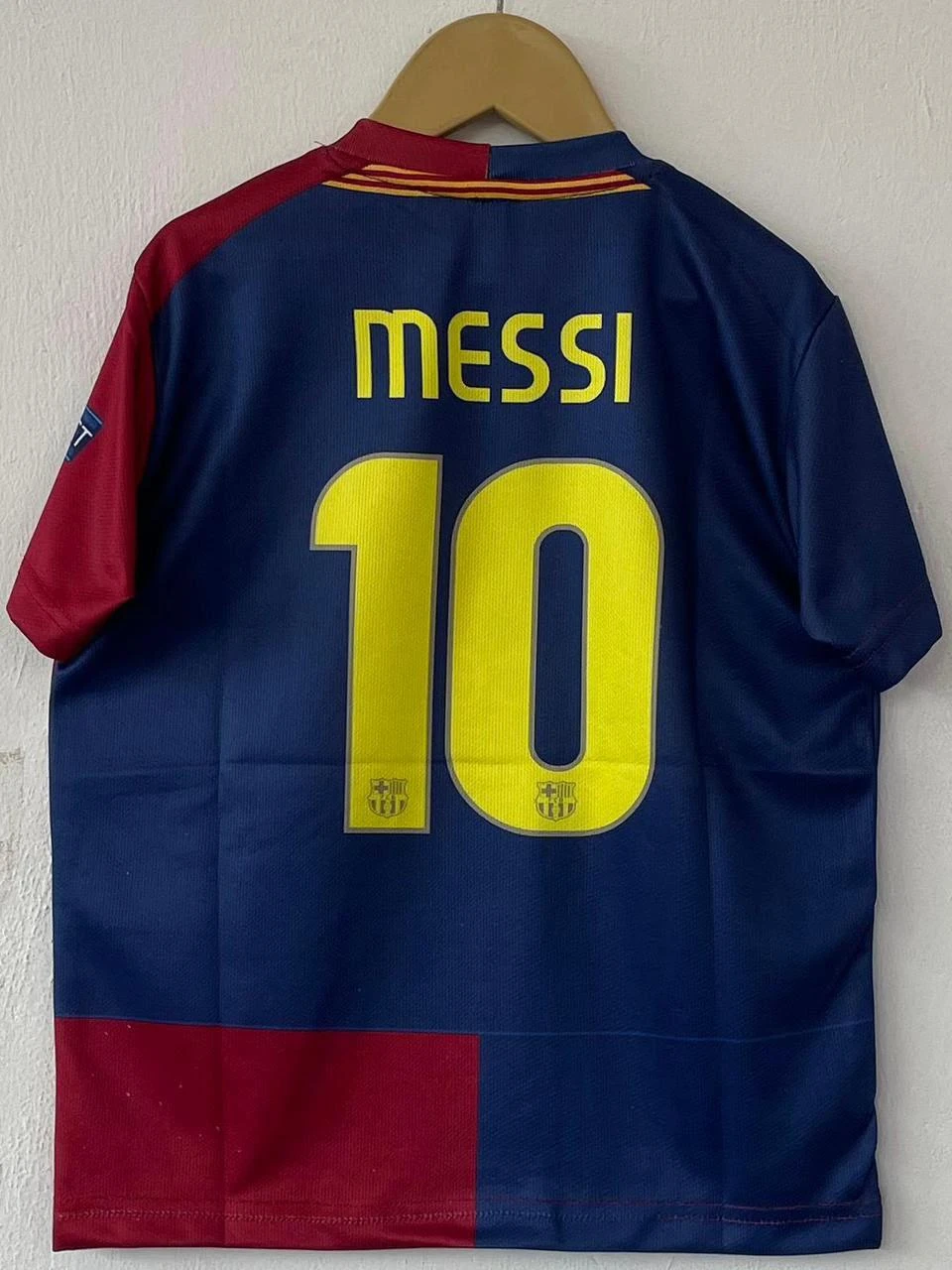 Retro - Barcelona 2008-09 Rome UCL Final (Unicef) - Messi #10 preview 2
