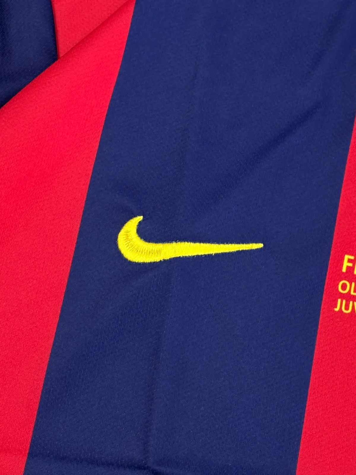 Retro - Barcelona 2014-15 Berlin UCL Final Full Sleeve - Messi #10 preview 3