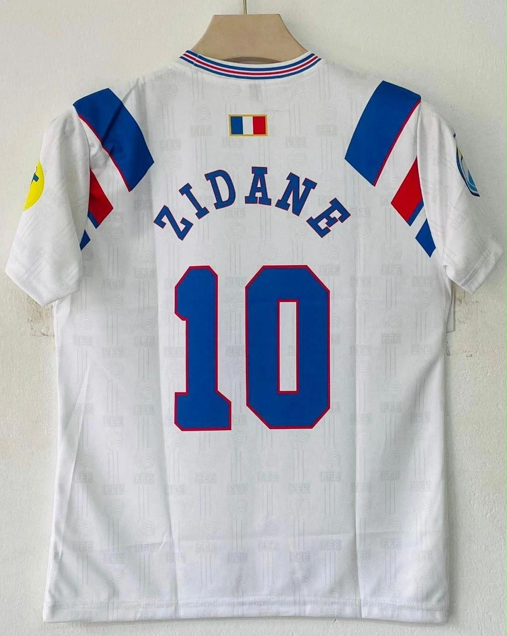 Retro - France 2000 Euro Away (White) - Zidane #10 preview 2