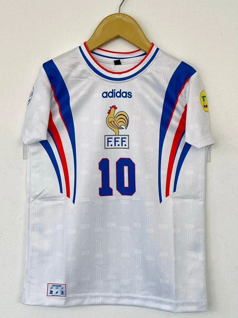 Retro - France 2006 World Cup (White) - Zidane #10 - View 1