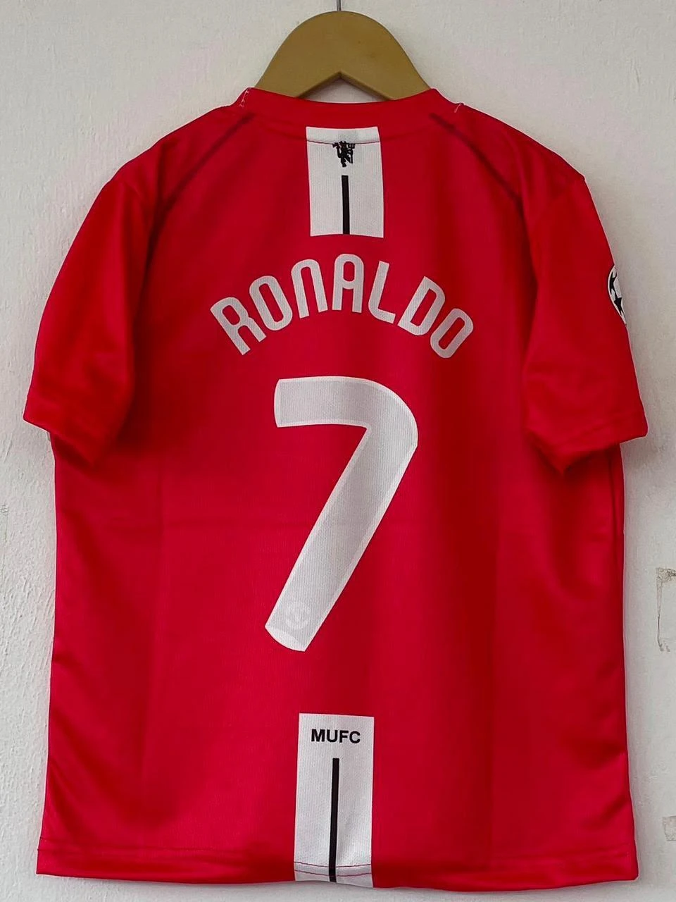 Retro - Manchester United 2007-08 Moscow UCL Final (Red AIG) - Ronaldo #7 (Edition 1) preview 2
