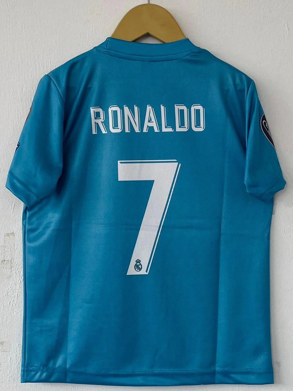 Retro - Real Madrid 2017-18 Kyiv UCL Final (Teal Third) - Ronaldo #7 preview 2