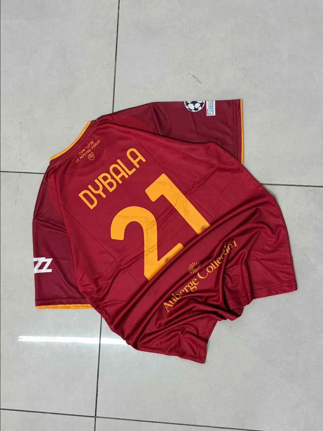 AS Roma 26/27 Home Sublimation - Dybala #21 preview 2
