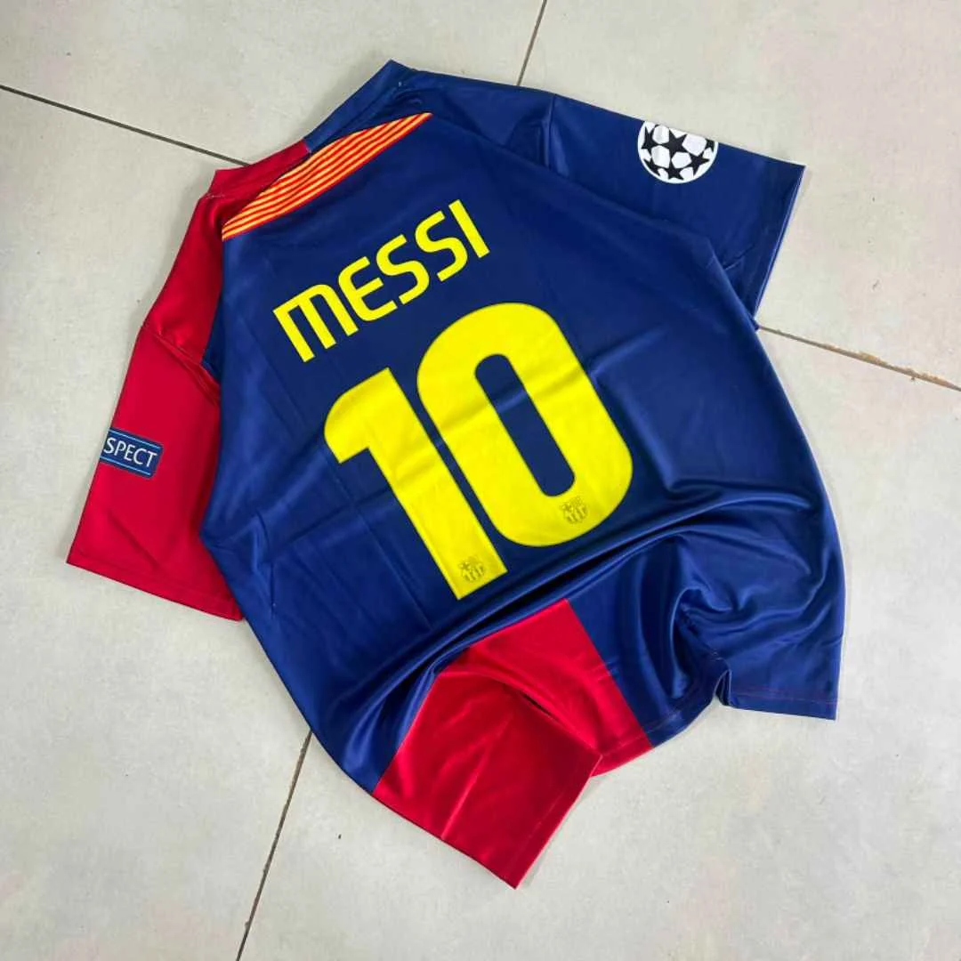 Barcelona 2008/09 UCL Final Roma - Messi #10 view 2