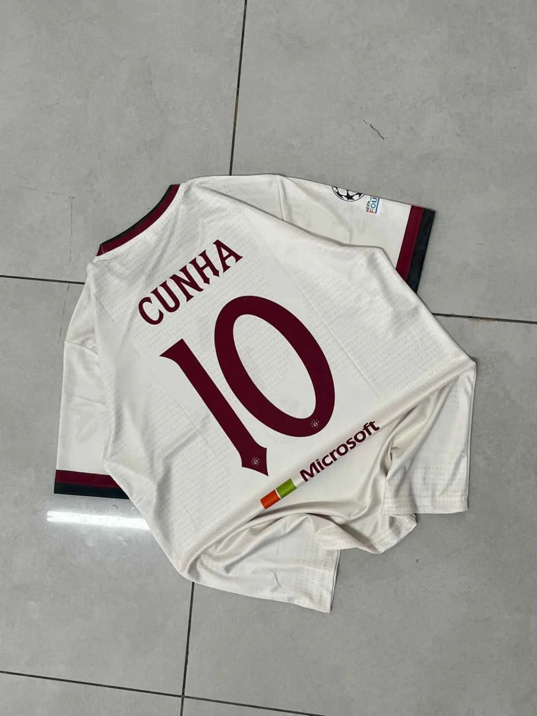 Manchester United 26/27 Third Off-White - Cunha #10 preview 2