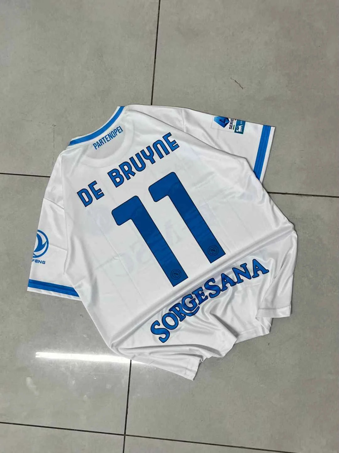 Napoli 26/27 Away Sublimation - De Bruyne #11 preview 2