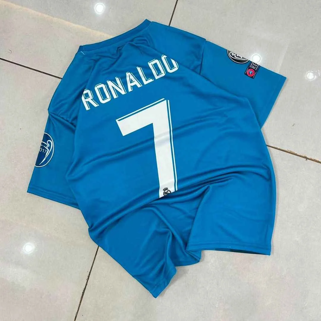 Real Madrid 2017/18 Away Cyan - Ronaldo #7 preview 2