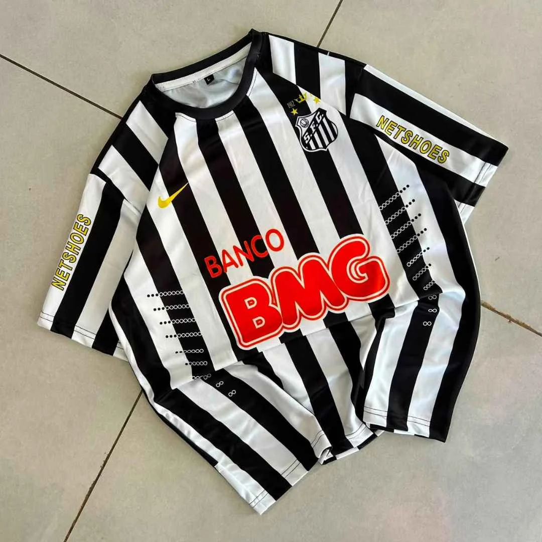 Santos FC 2011/12 Home Retro - Neymar Jr #11 - View 1